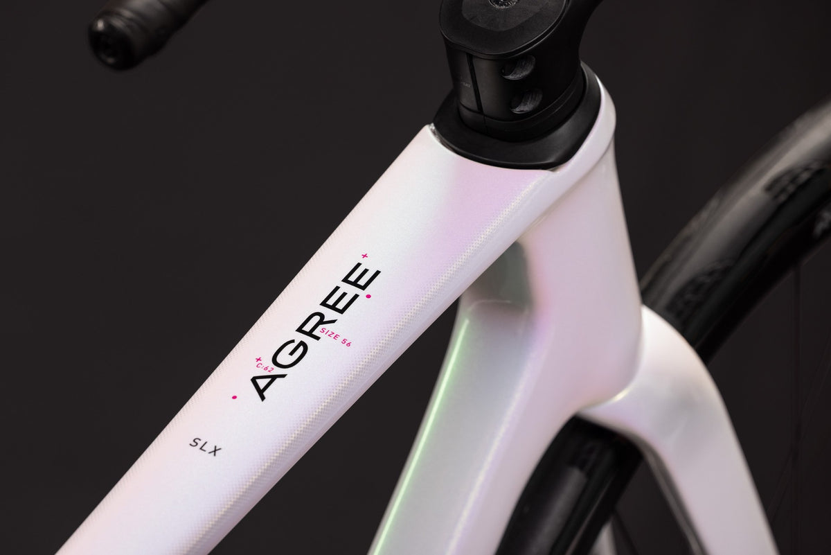 CUBE Agree C:62 SLX unicorn n pink