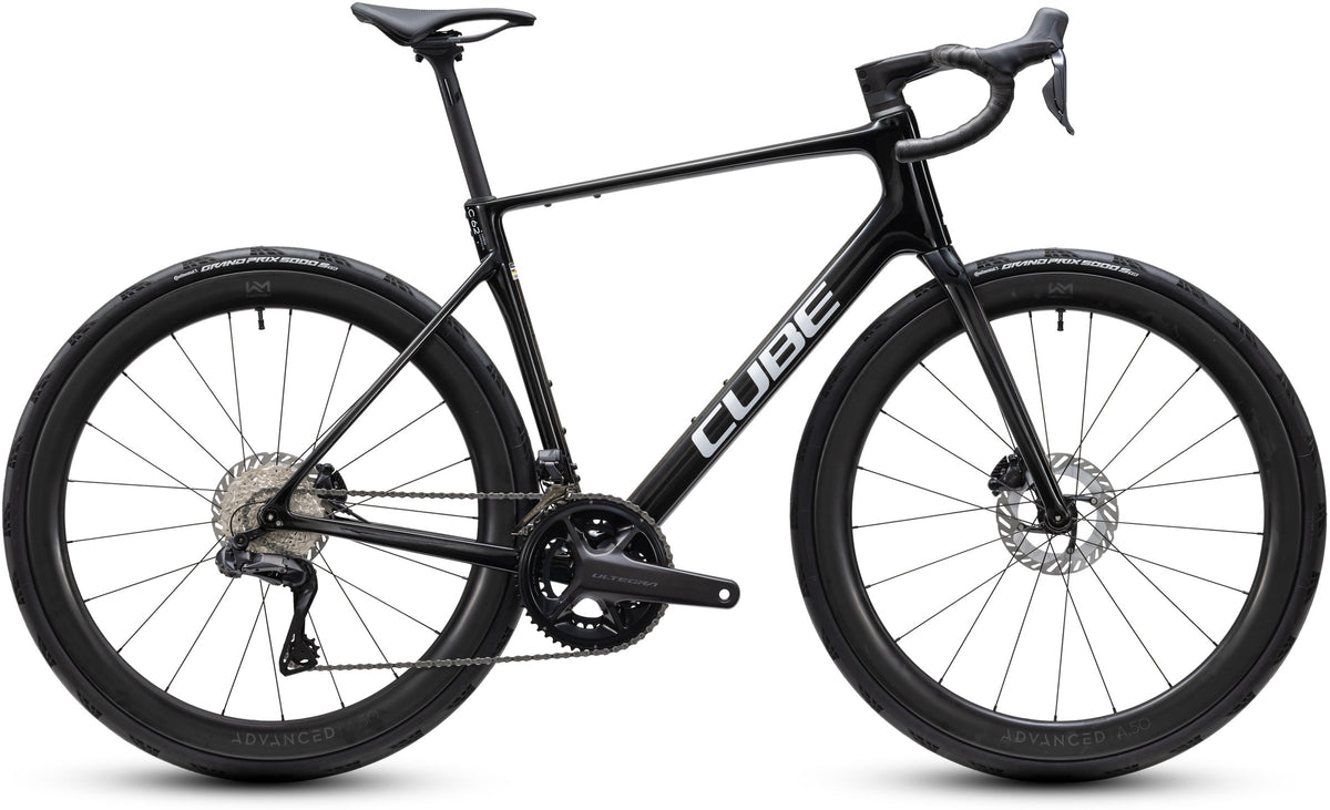CUBE Attain C:62 SLT carbon n white