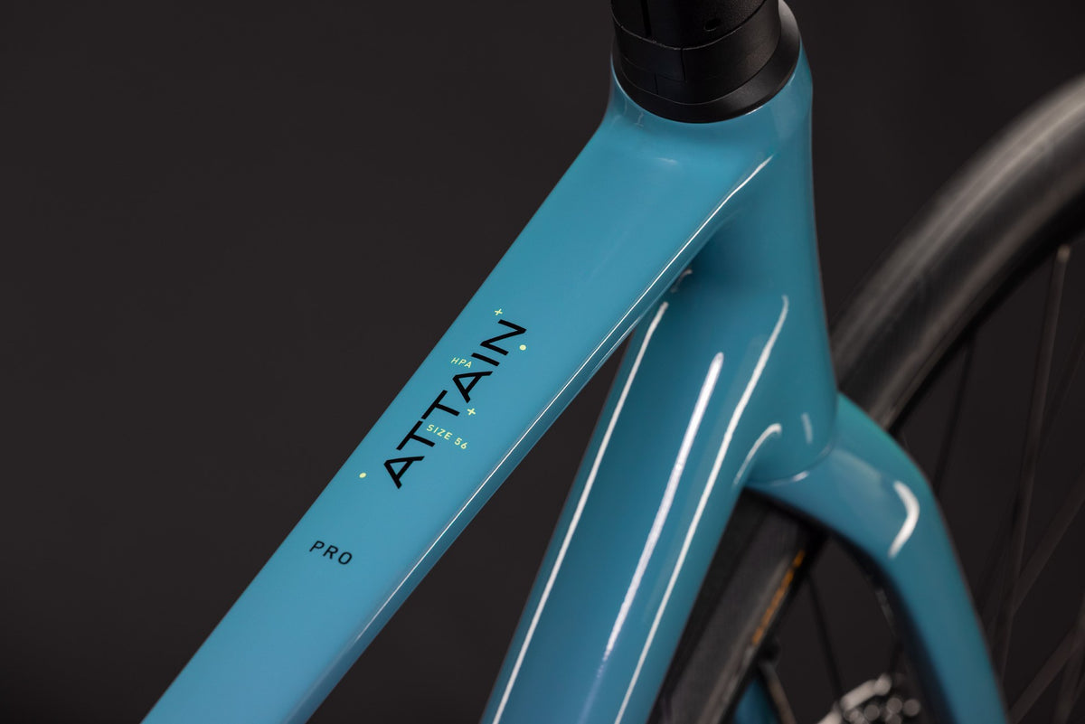 CUBE Attain Pro surfblue n black