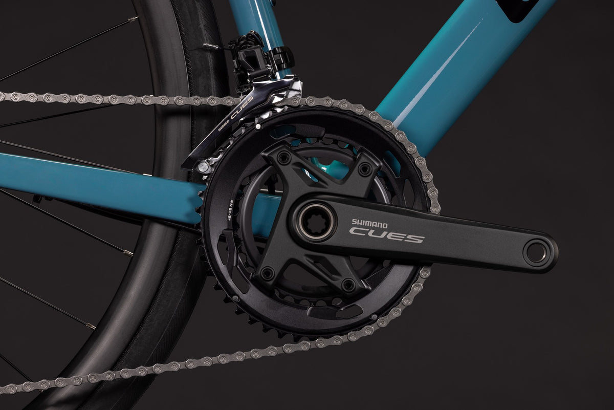 CUBE Attain Pro surfblue n black
