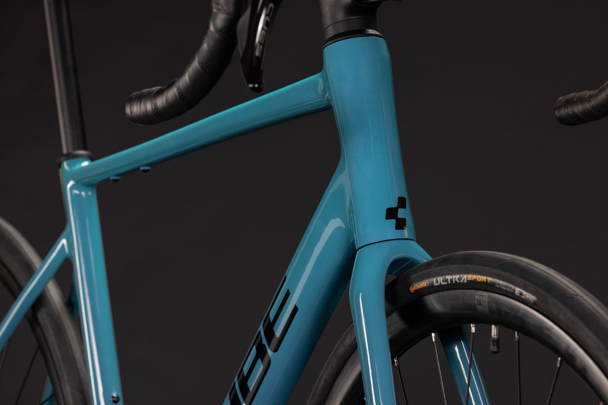 CUBE Attain Pro surfblue n black