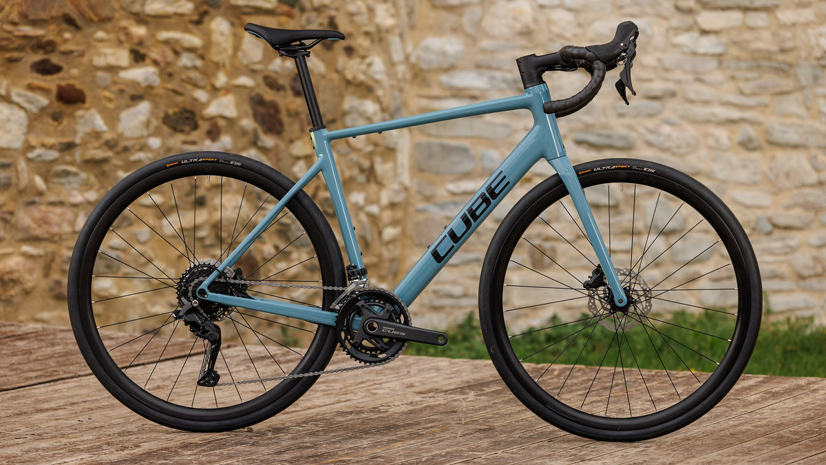 CUBE Attain Pro surfblue n black