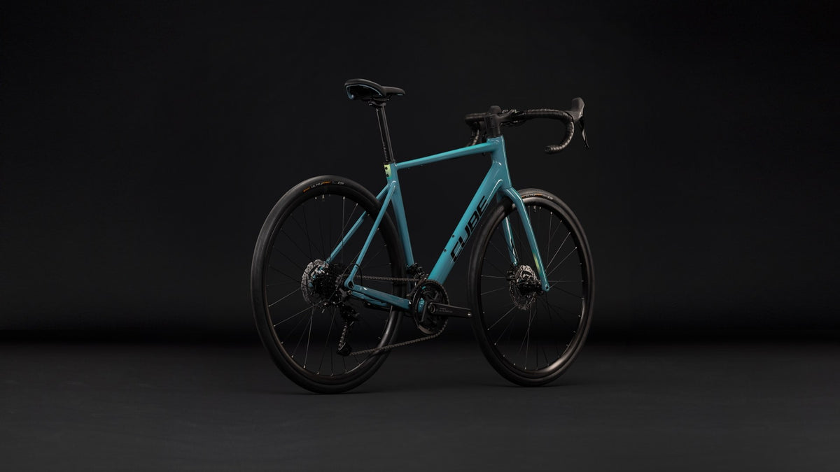 CUBE Attain Pro surfblue n black