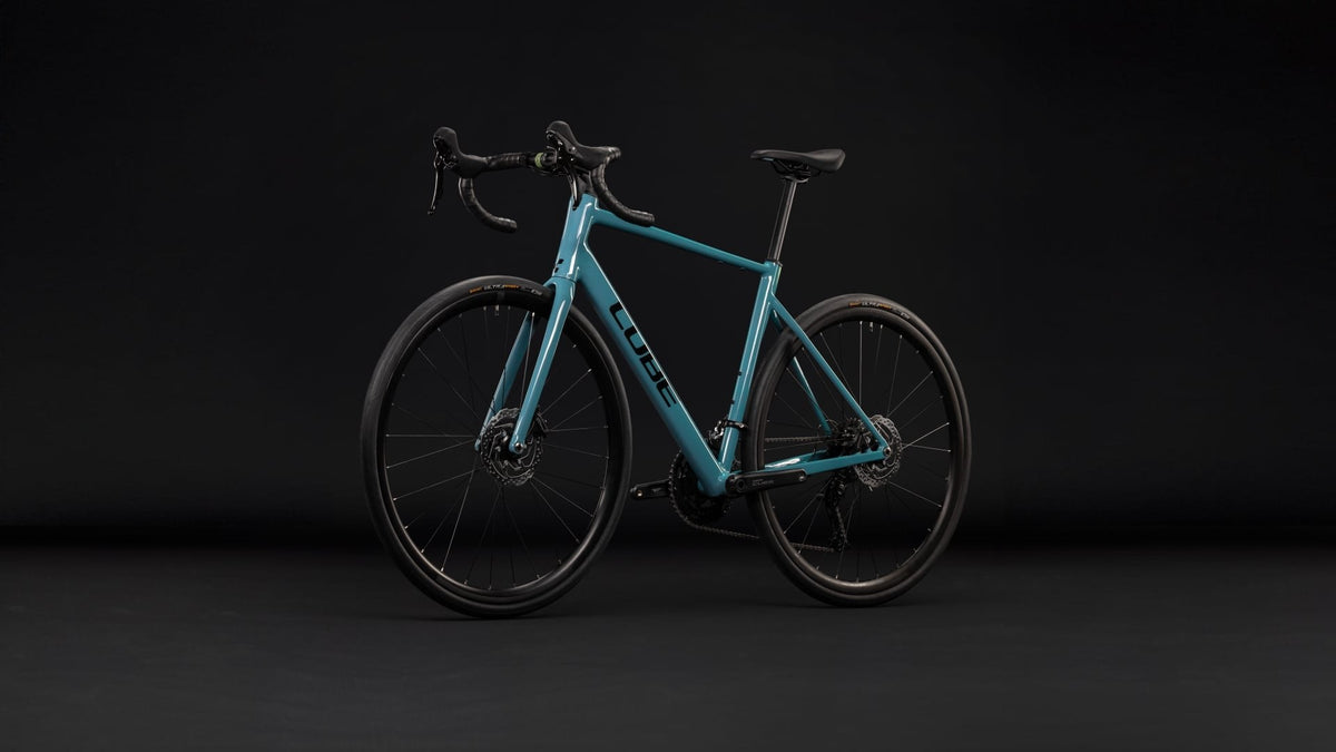 CUBE Attain Pro surfblue n black