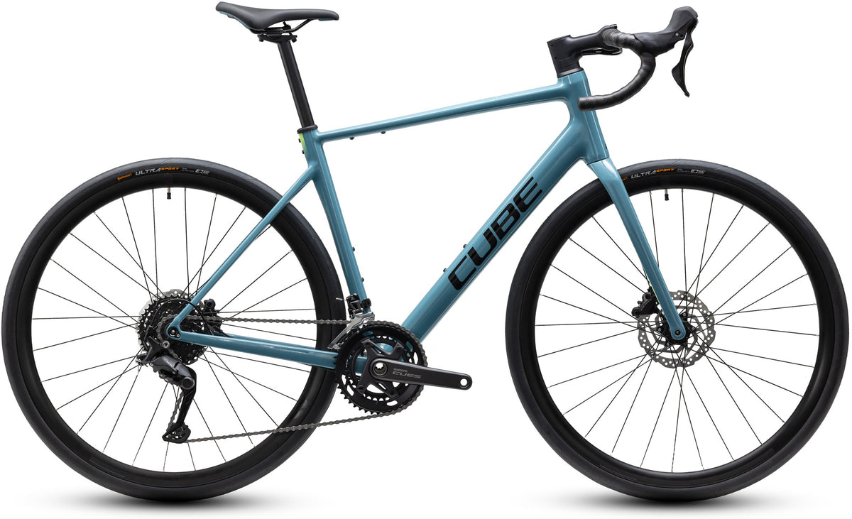 CUBE Attain Pro surfblue n black