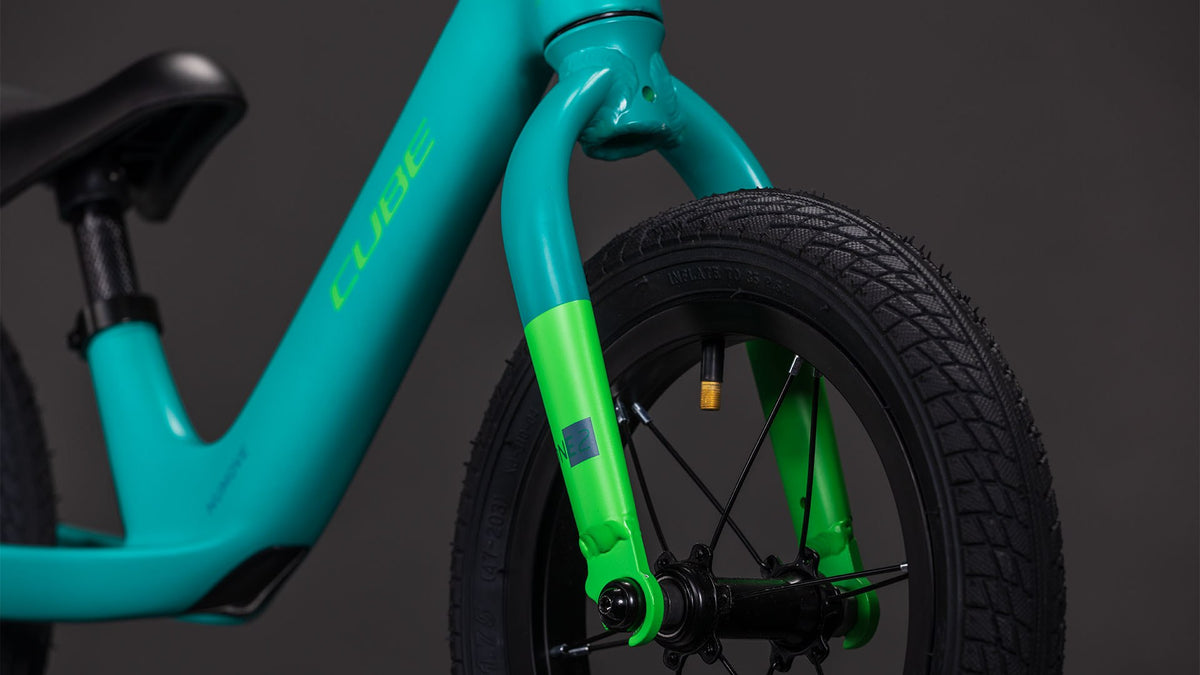 Bicicleta fara pedale CUBE Numove 120 Walk seagreen n green