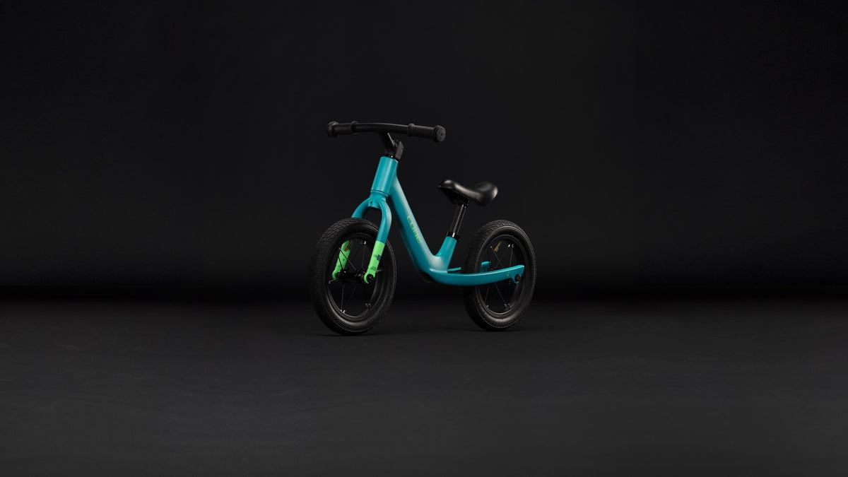 Bicicleta fara pedale CUBE Numove 120 Walk seagreen n green