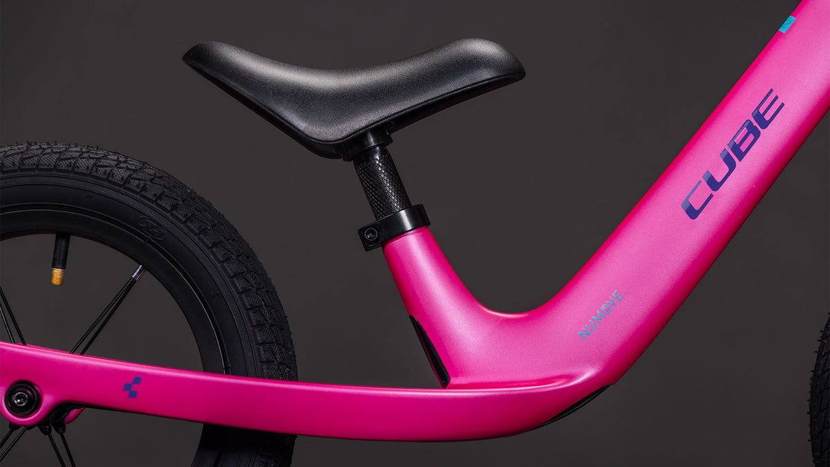 Bicicleta fara pedale CUBE Numove 120 Walk fucsia n plum