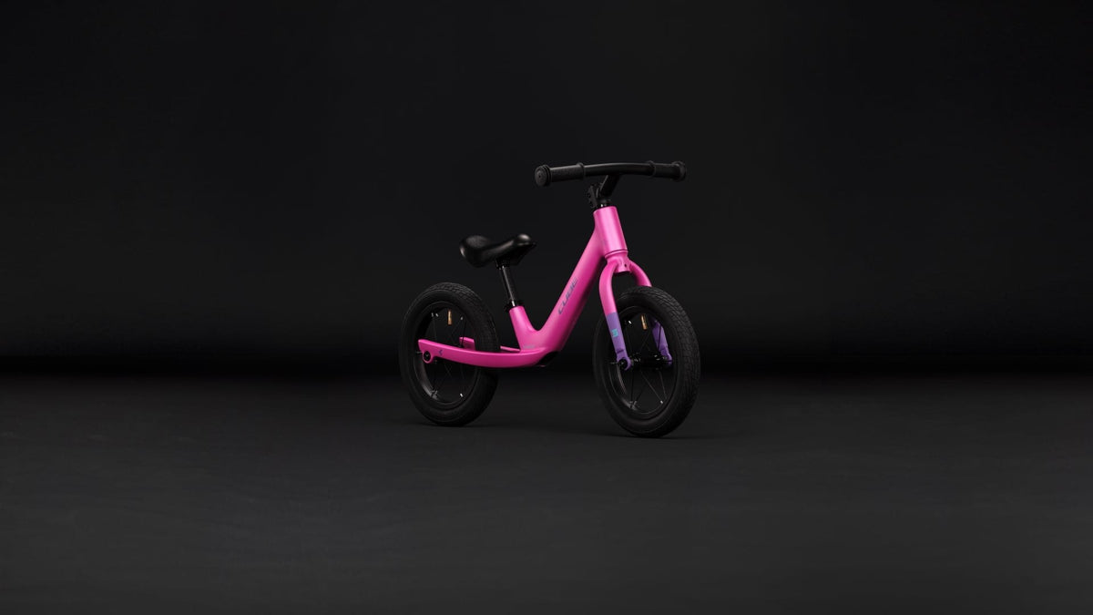 Bicicleta fara pedale CUBE Numove 120 Walk fucsia n plum