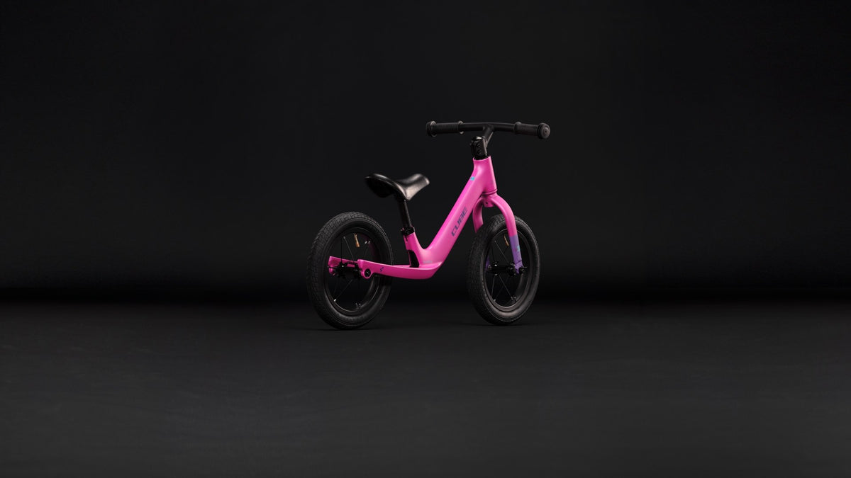 Bicicleta fara pedale CUBE Numove 120 Walk fucsia n plum