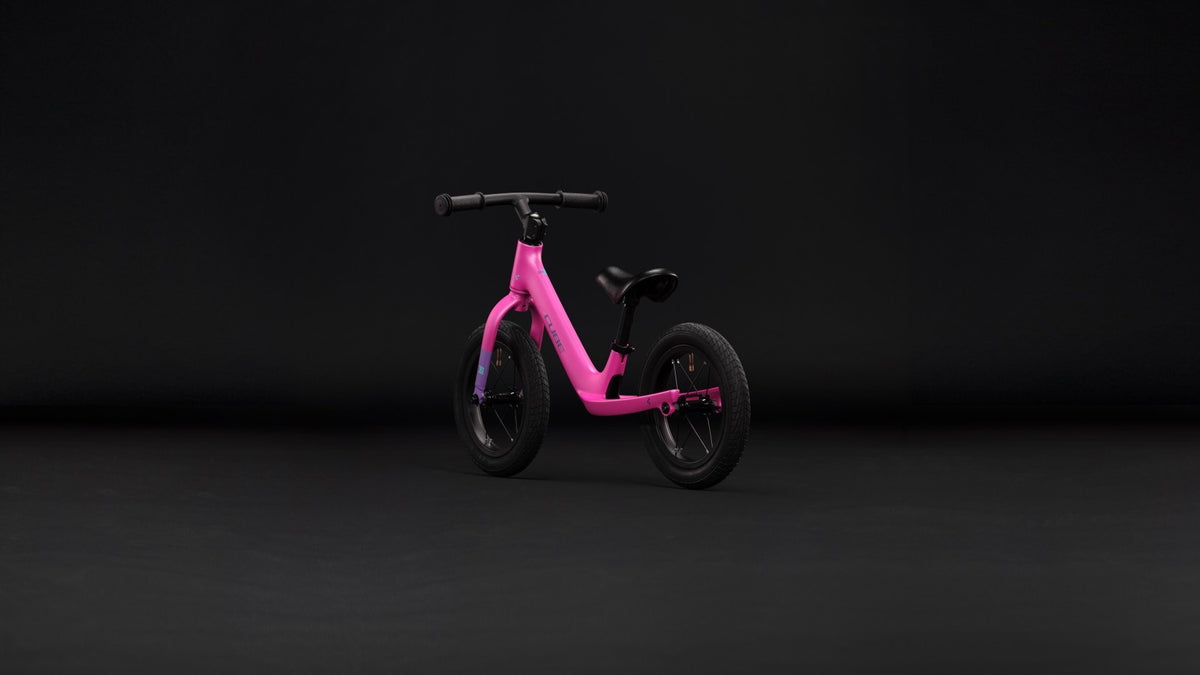 Bicicleta fara pedale CUBE Numove 120 Walk fucsia n plum