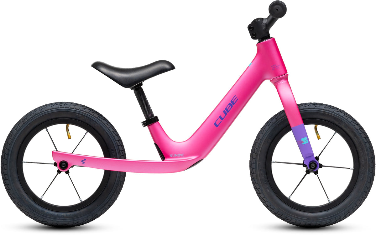 Bicicleta fara pedale CUBE Numove 120 Walk fucsia n plum