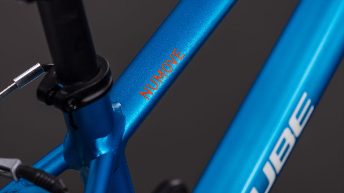 Bicicleta CUBE Numove 160 topasblue n nebula