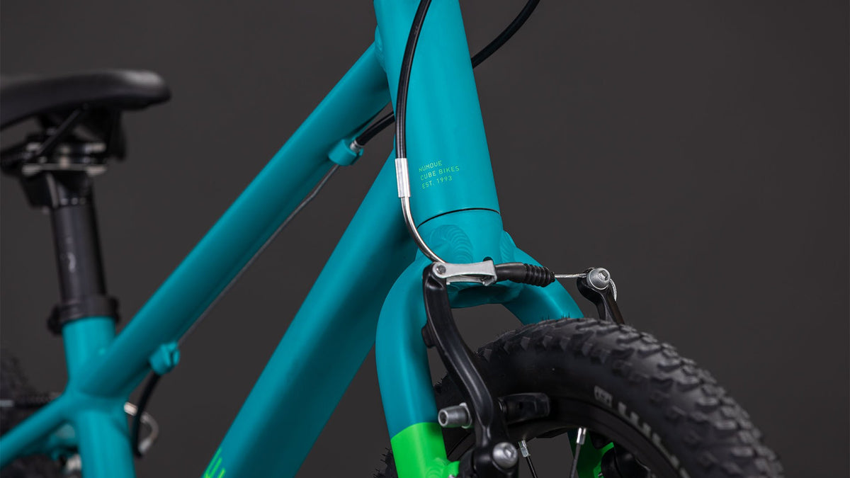 Bicicleta CUBE Numove 160 seagreen n green