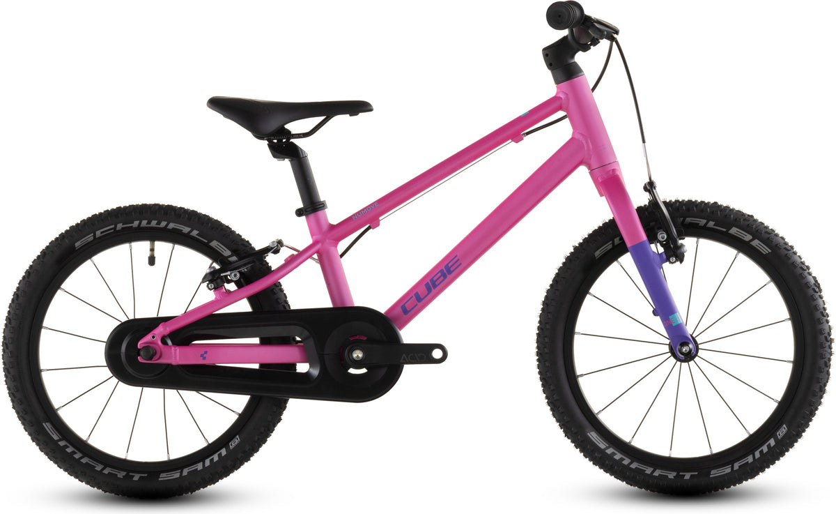 Bicicleta CUBE Numove 160 fucsia n plum