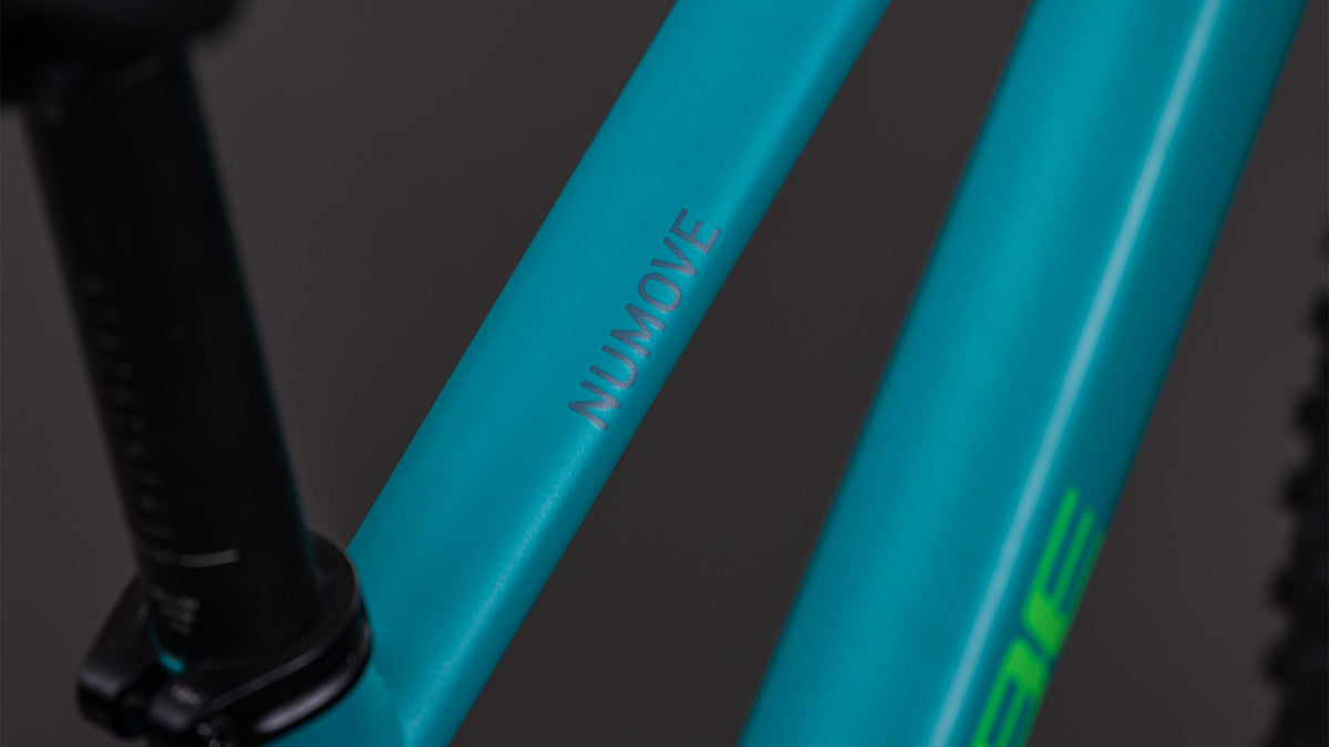 Bicicleta CUBE Numove 180 seagreen n green