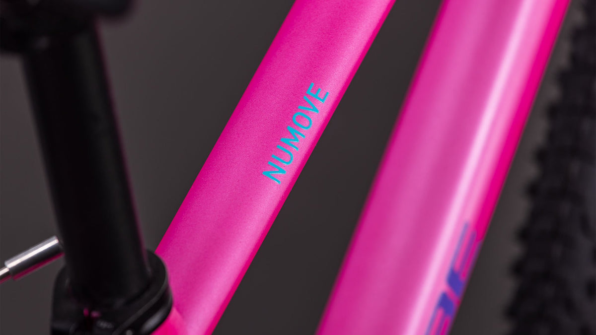 Bicicleta CUBE Numove 180 fucsia n plum
