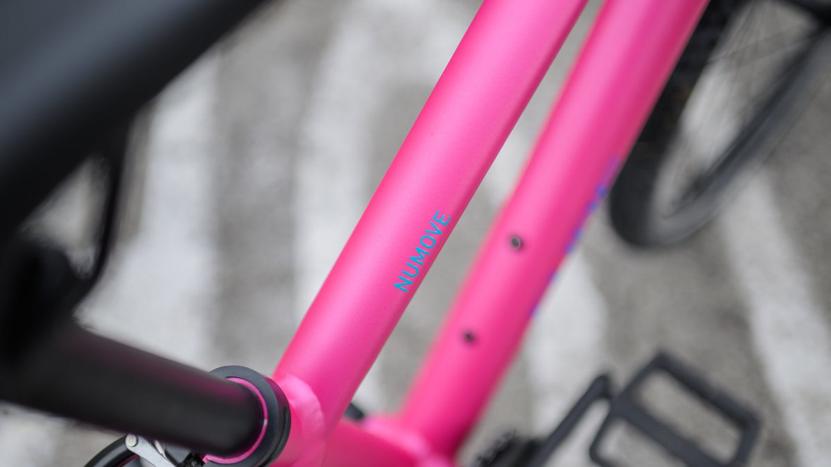 Bicicleta CUBE Numove 180 fucsia n plum