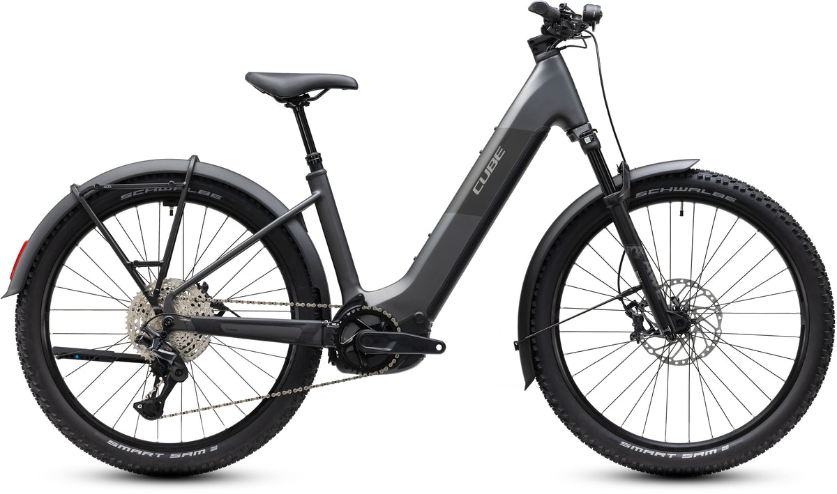 CUBE Reaction Hybrid Race 800 FE slabgrey’n’chrome Easy Entry