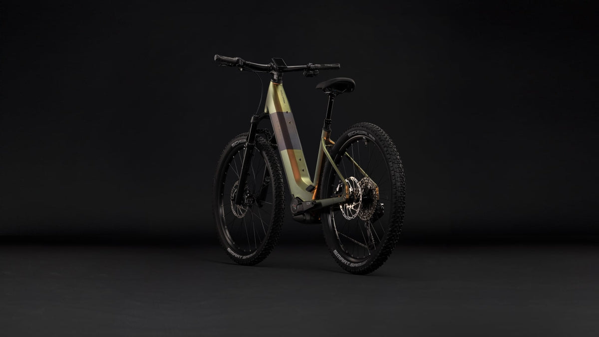 CUBE Reaction Hybrid SLX 800 autumn’n’black Easy Entry