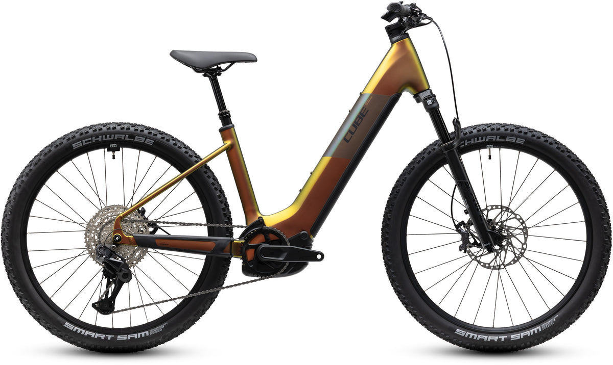 CUBE Reaction Hybrid SLX 800 autumn’n’black Easy Entry