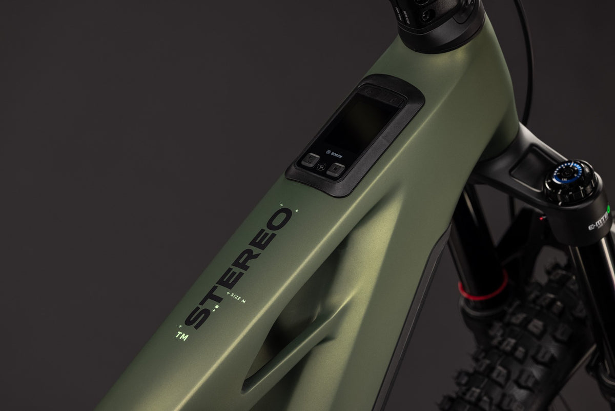 CUBE Stereo Hybrid ONE44 HPC TM 800 reedgreen n gills