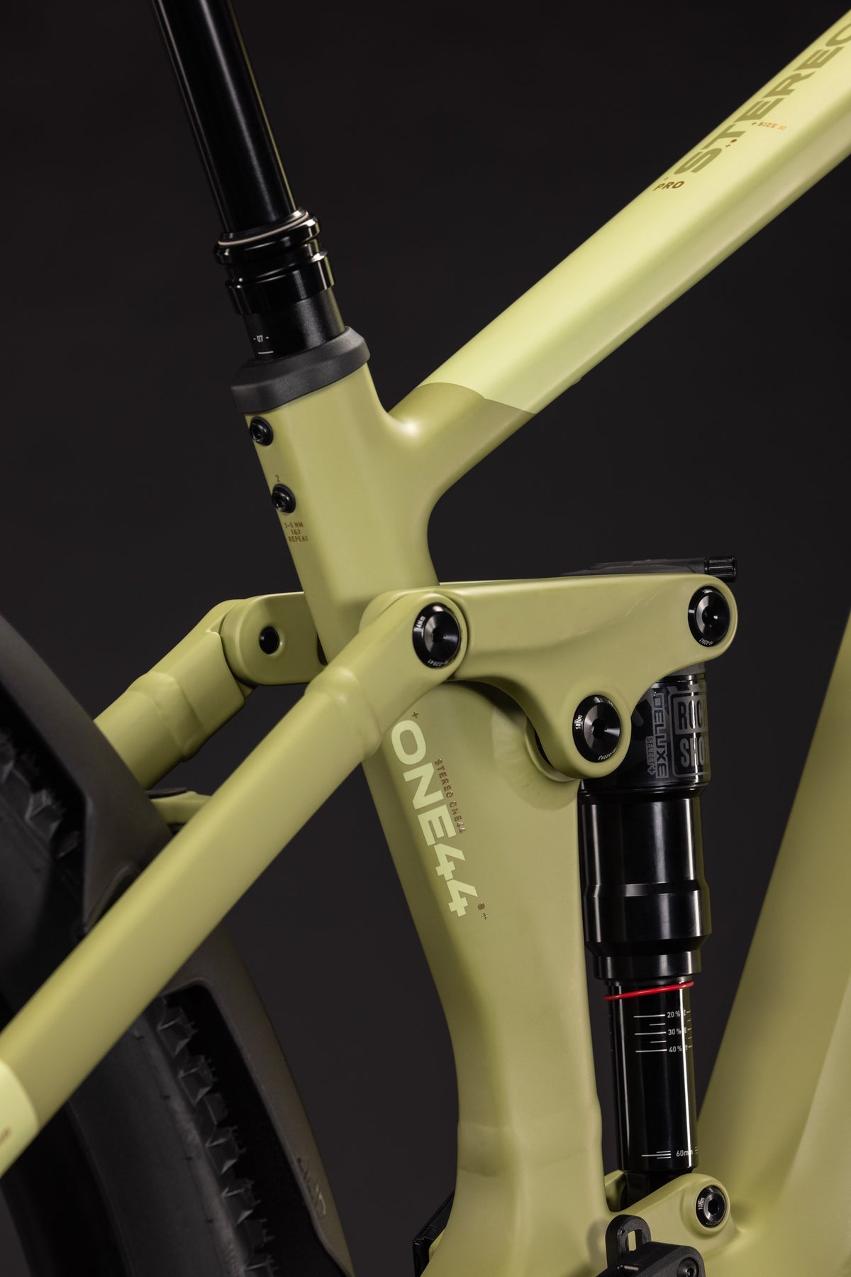 CUBE Stereo Hybrid ONE44 Pro 800 softwillow n green