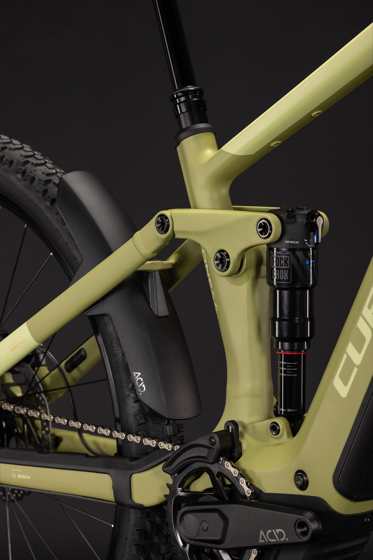 CUBE Stereo Hybrid ONE44 Pro 800 softwillow n green