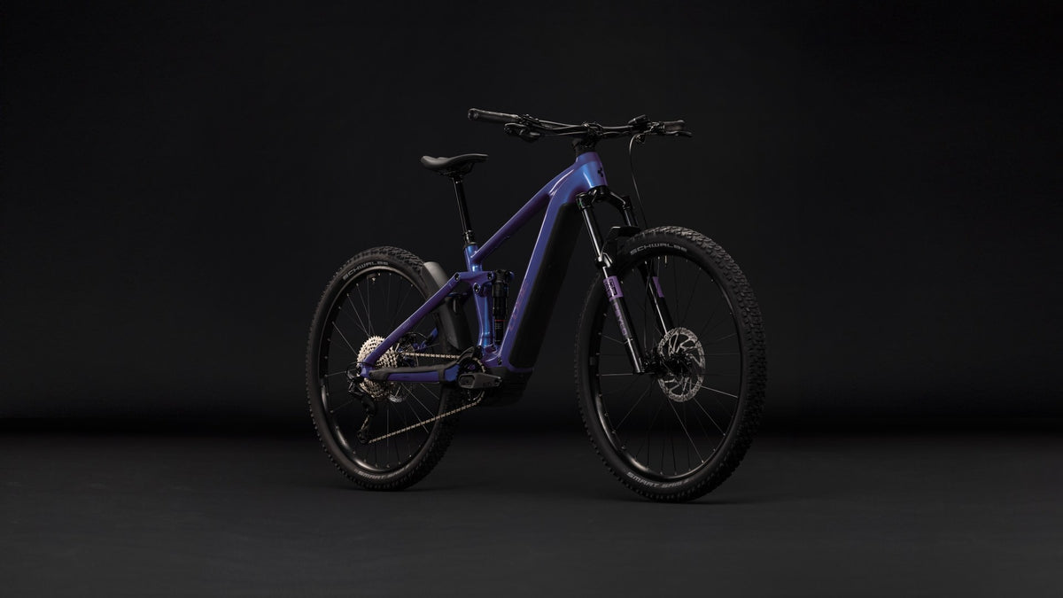 CUBE Stereo Hybrid ONE44 Pro 800 blueiris n purple