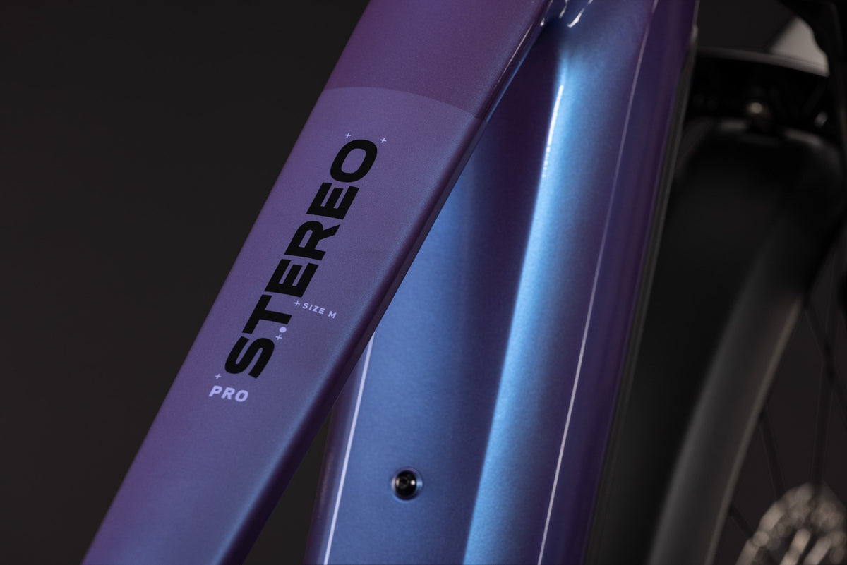 CUBE Stereo Hybrid ONE44 Pro 800 FE blueiris n purple