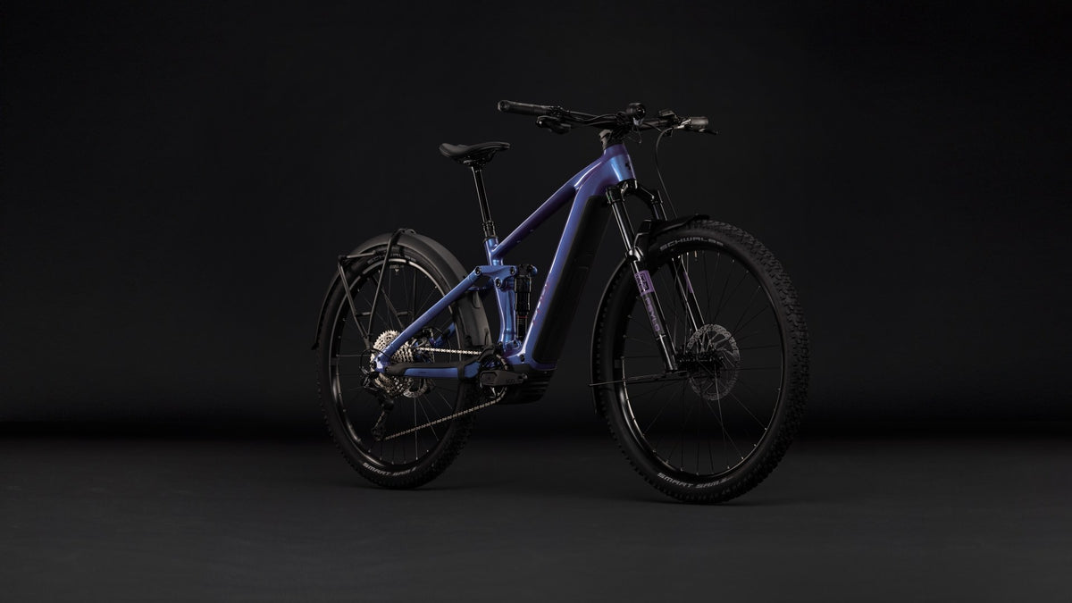 CUBE Stereo Hybrid ONE44 Pro 800 FE blueiris n purple