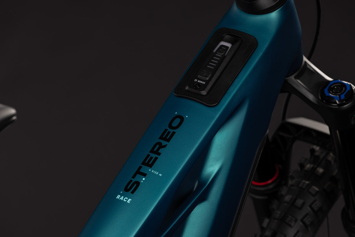 CUBE Stereo Hybrid ONE77 HPC Race 800 metallicpetrol n black