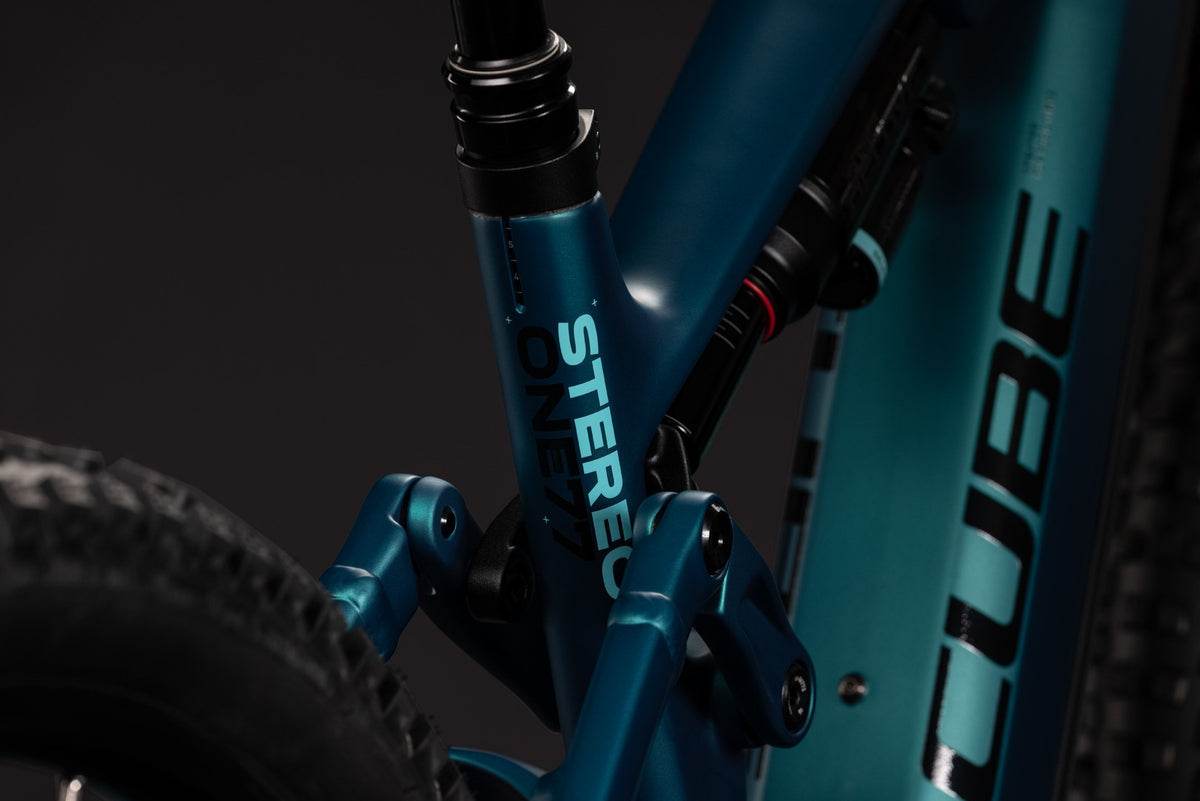 CUBE Stereo Hybrid ONE77 HPC Race 800 metallicpetrol n black