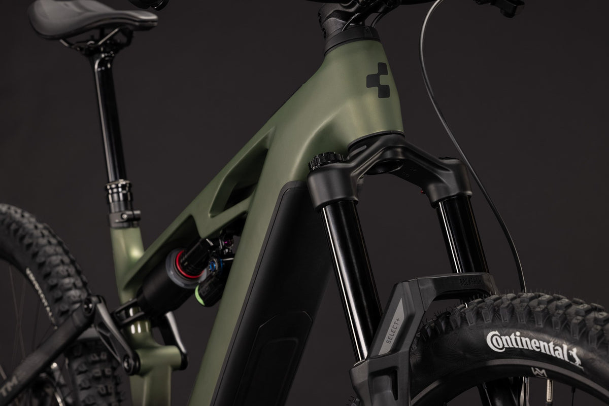 CUBE Stereo Hybrid ONE77 HPC TM 800 reedgreen n gills