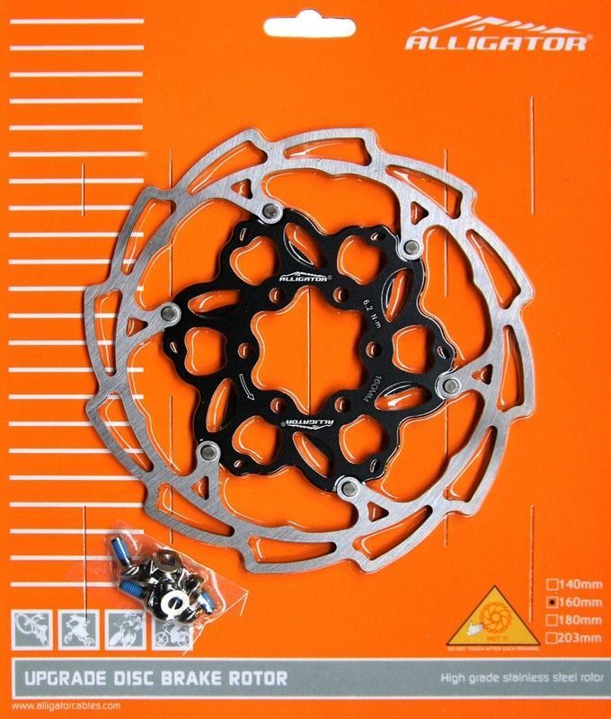 disc alligator apple r31bk 160