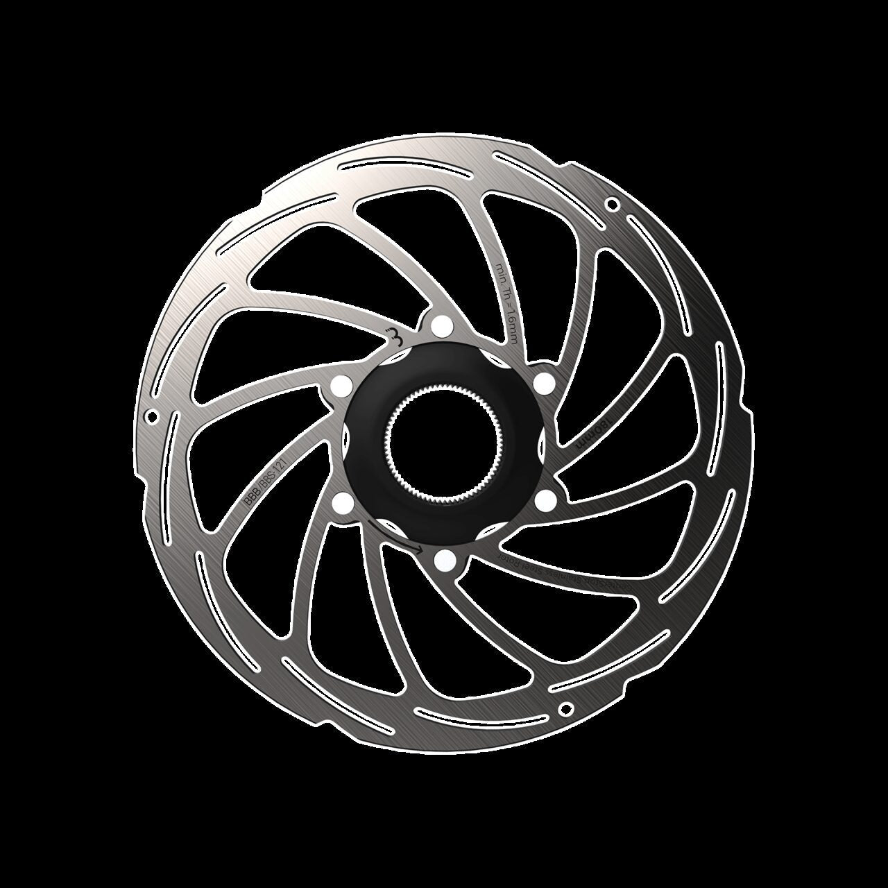 disc frana bbb bbs 121 centerstop 203mm centerlock