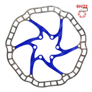 Disc frana eWheel EWD001 160mm, 6 gauri, albastru