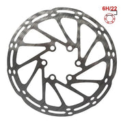 Disc frana eWheel EWD002 140mm, 6 gauri Negru