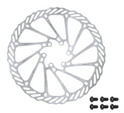 disc frana force 2 180 mm 6 gauri argintiu