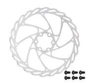 Disc Frana Force-4 180mm 6 gauri argintiu