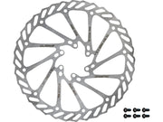 Disc frana Force-CLARKS 180mm, 6 gauri, argintiu