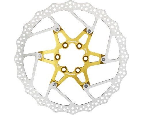 disc frana reverse discrotor 180mm aluminiu otel auriu