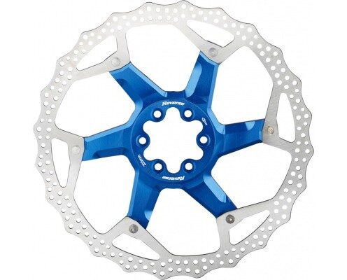 disc frana reverse discrotor 203mm aluminiu otel albastru inchis