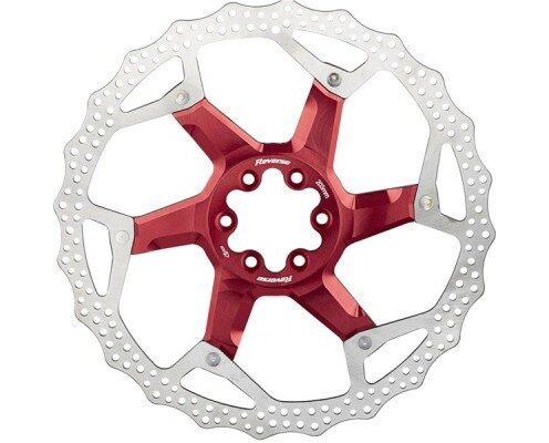 disc frana reverse discrotor 203mm aluminiu otel rosu