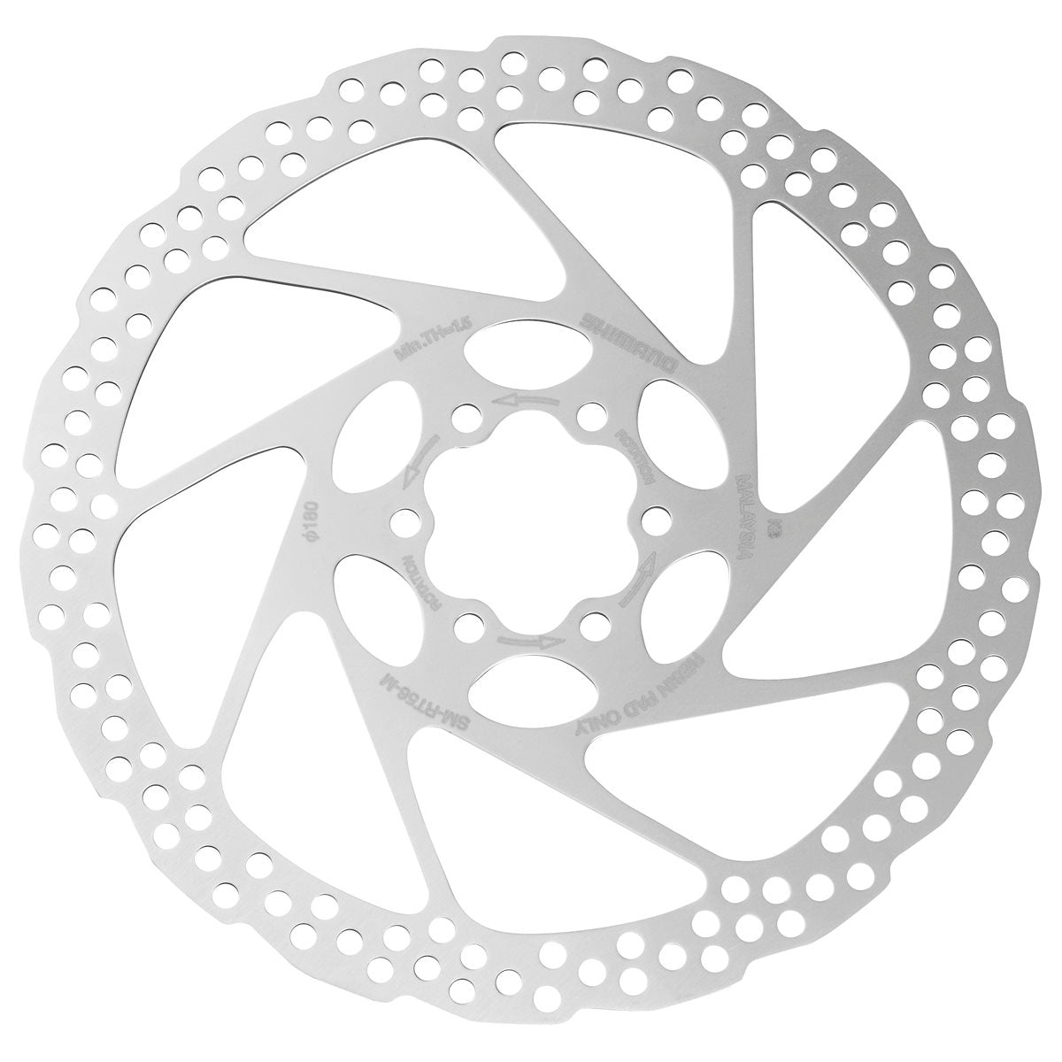Disc frana Shimano Deore (ASMRT56M) 6 Suruburi 180mm, vrac