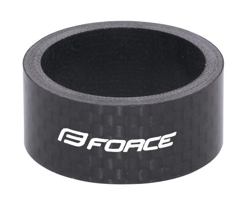 Distantier furca Force 1.1/8 15mm Carbon Black