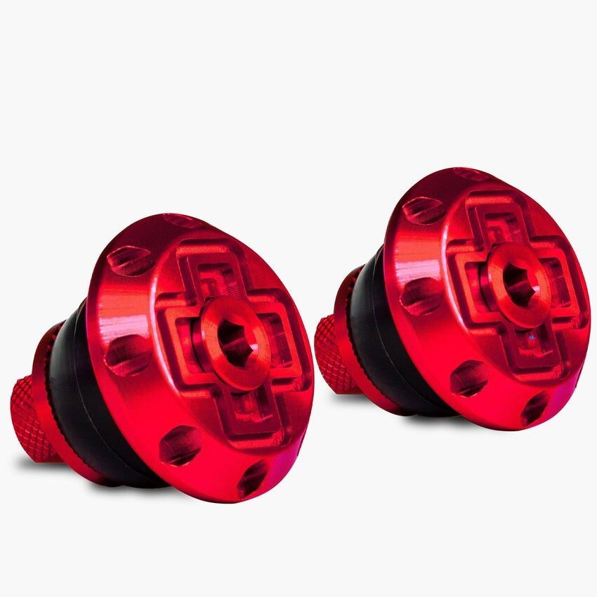 dopuri de ghidon muc off disco bar end plugs rosu