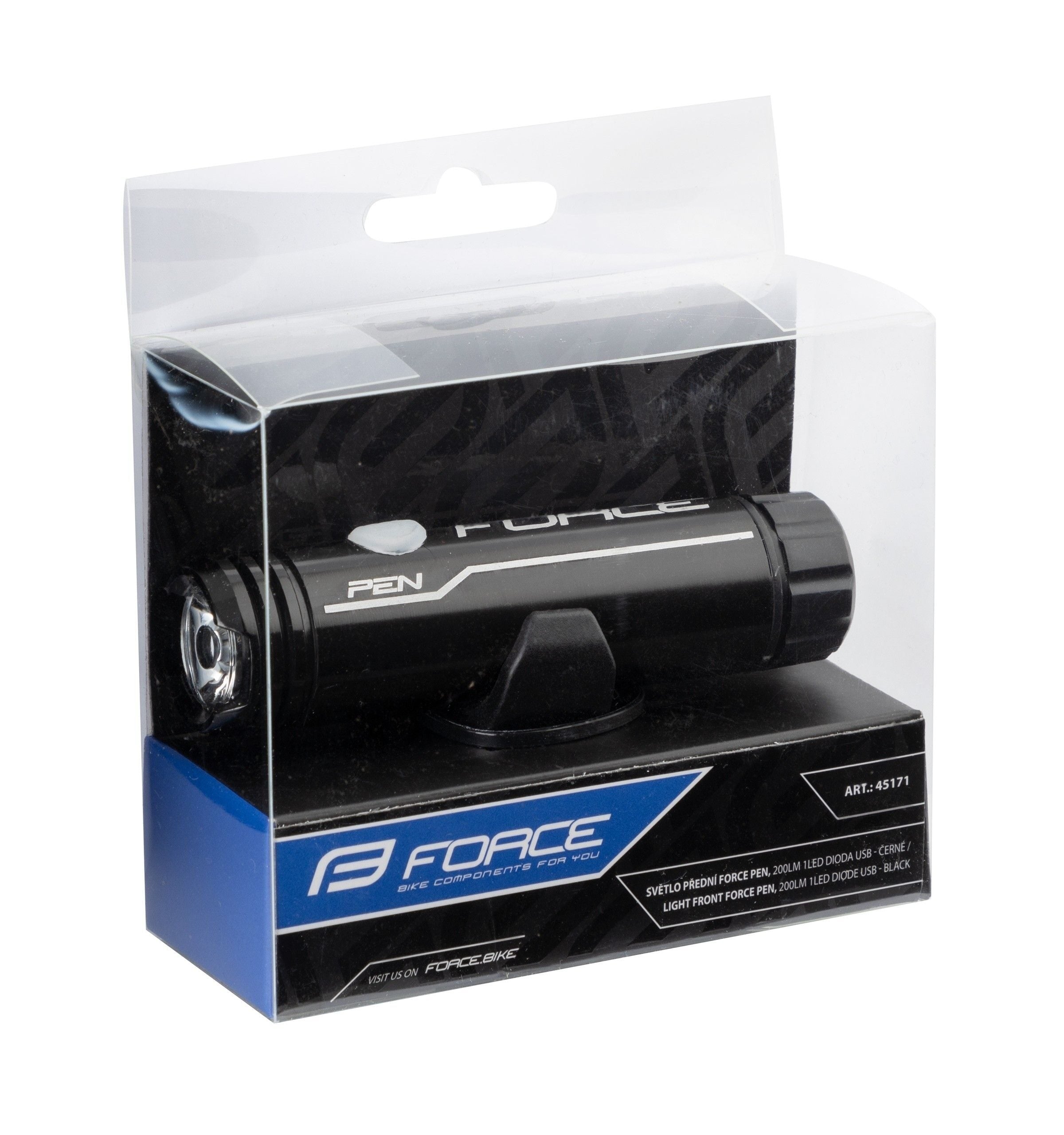 far fata force pen 200lm usb negru 1
