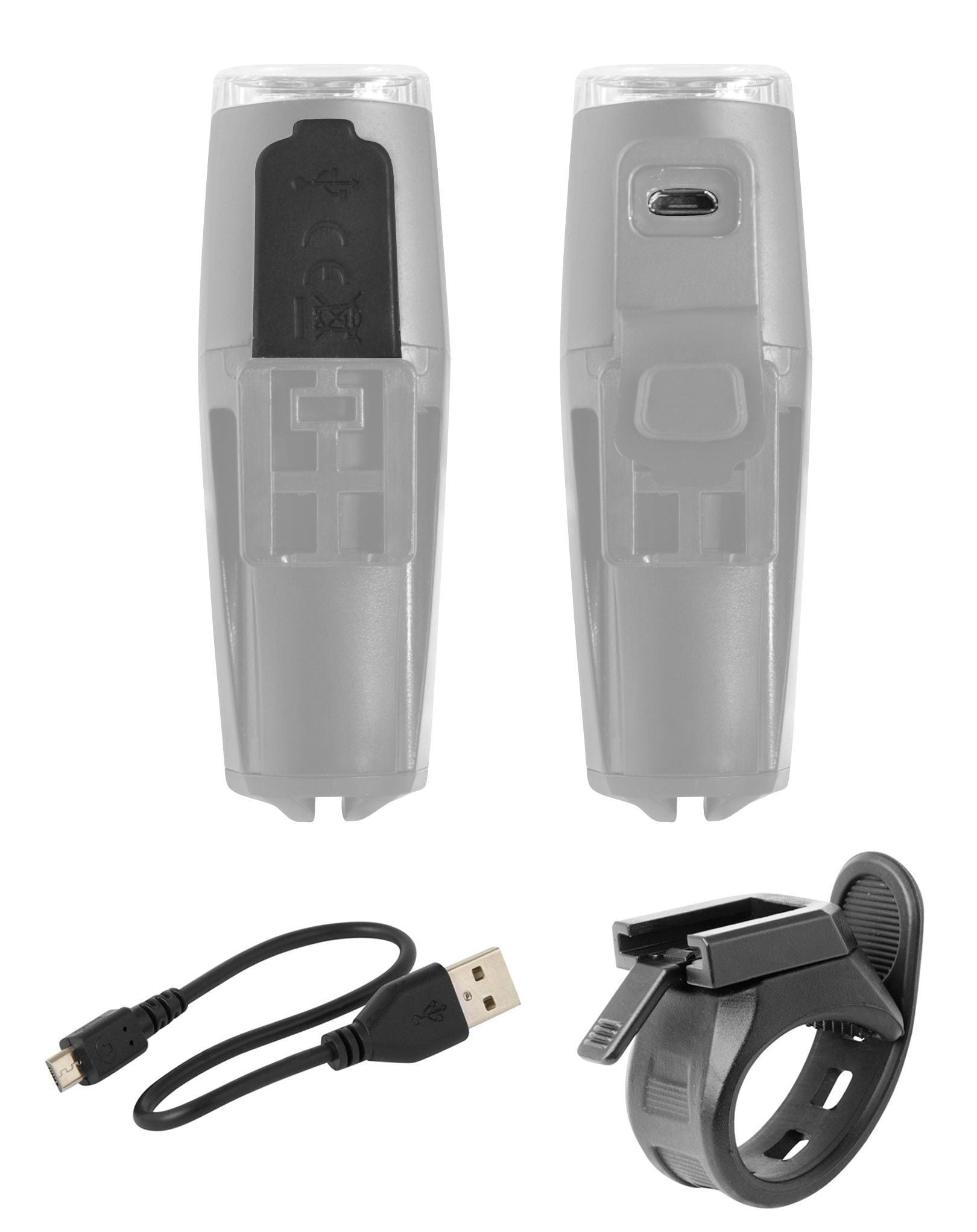 far fata force shark usb 500lm negru negru 2