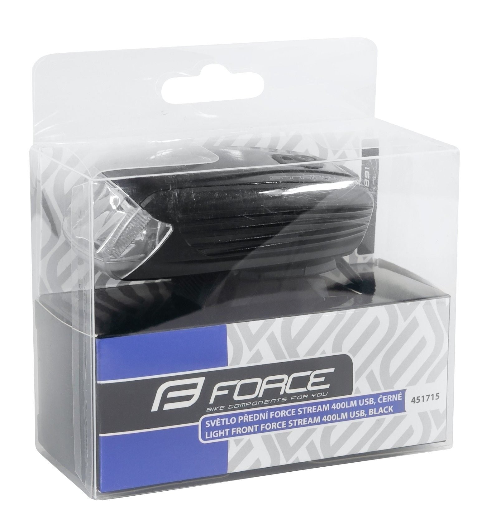 far fata force stream 400lm usb negru 1